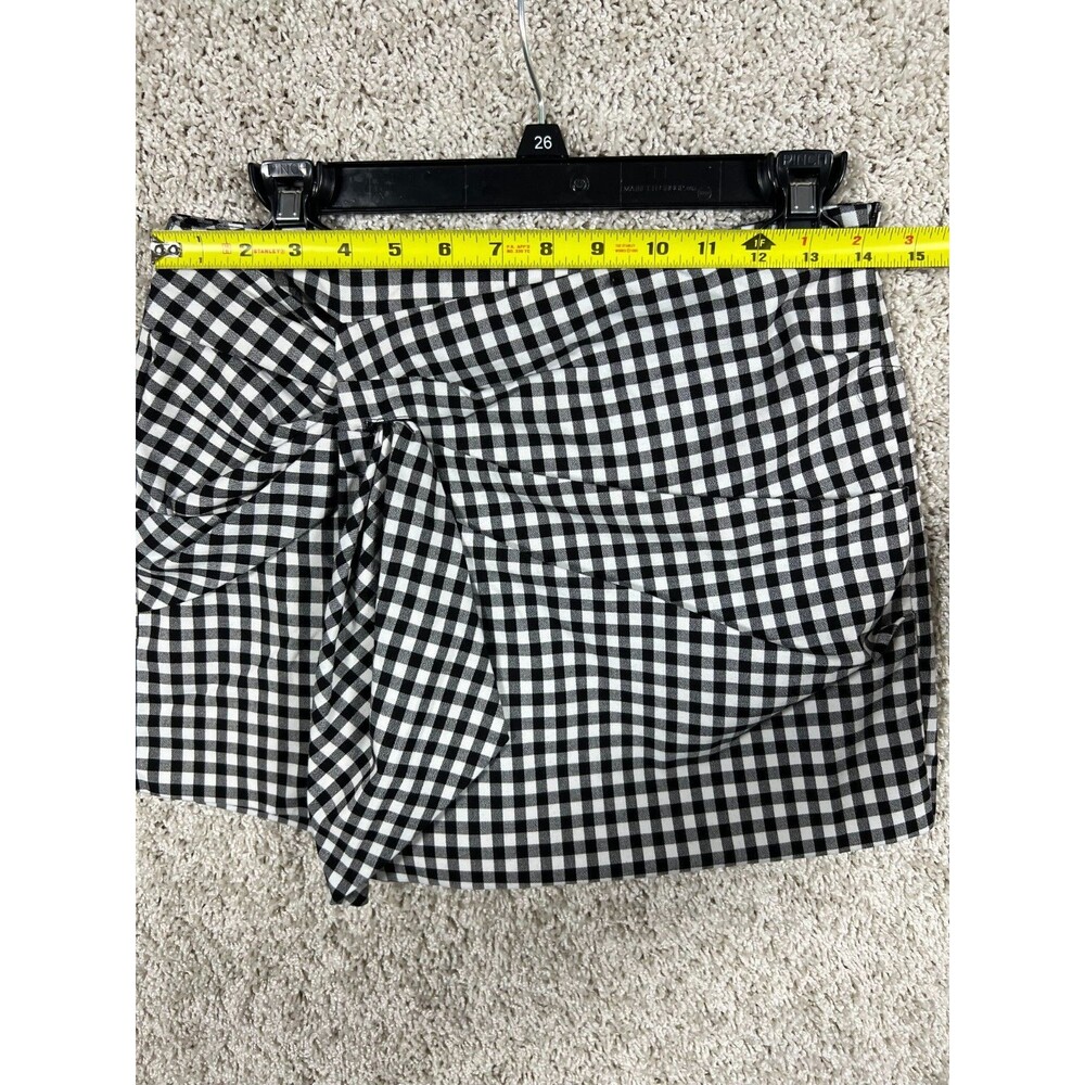 Zara black and white checkered skort - size medium - Picture 2 of 9